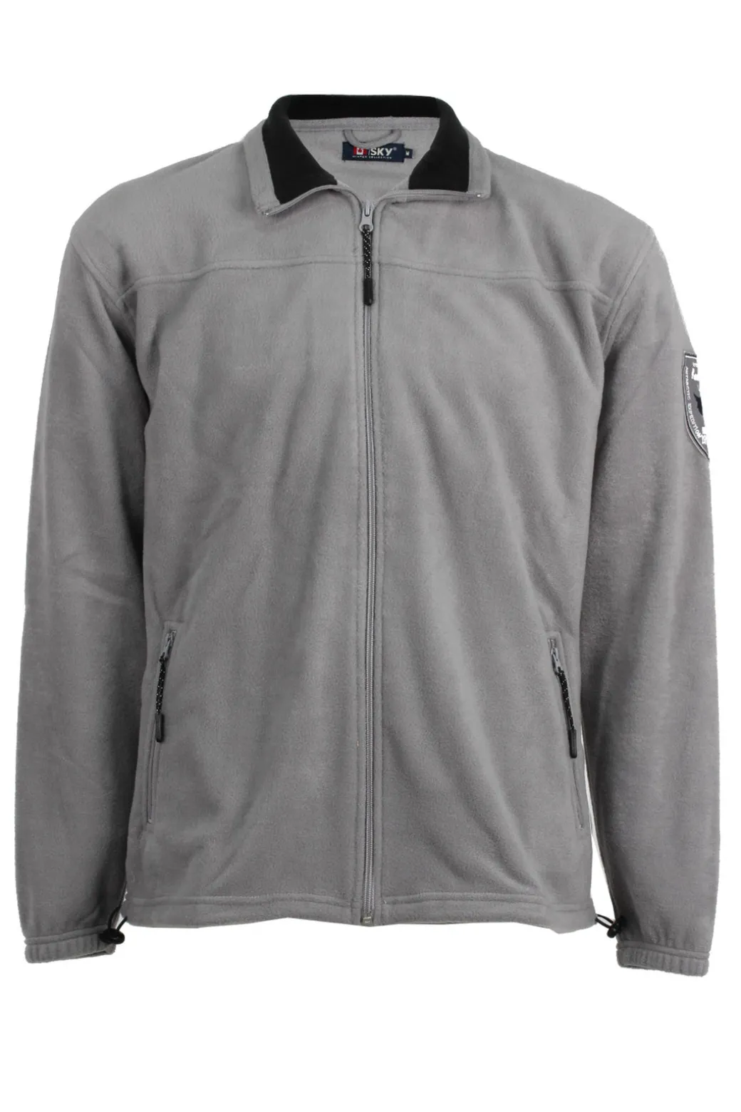 Felpa in pile full zip