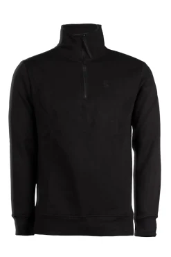 Felpa mezza zip uomo