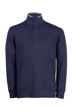 Felpa uomo in cotone piquet