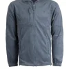 Felpa uomo in pile full zip