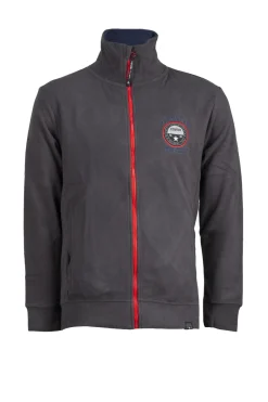 Felpa uomo in pile full zip