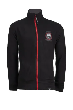 Felpa uomo in pile full zip
