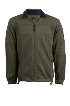 Felpa uomo in pile full zip
