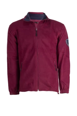 Felpa uomo in pile full zip