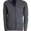 Giacca full zip foderata in pile