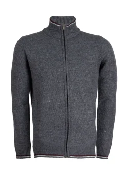 Giacca full zip foderata in pile