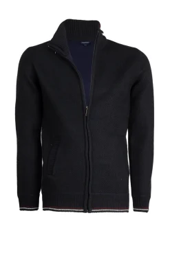 Giacca full zip foderata in pile