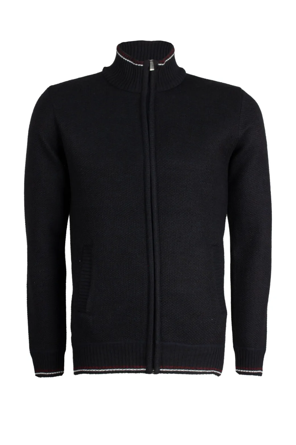 Giacca full zip foderata in pile
