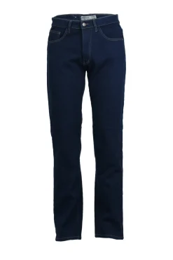 Jeans elasticizzati foderati in pile