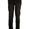 Jeans elasticizzato black wash
