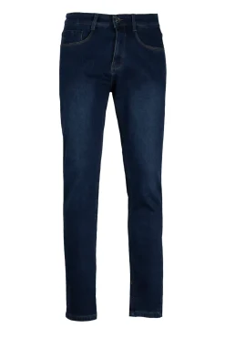 Jeans uomo foderato in pile light wash