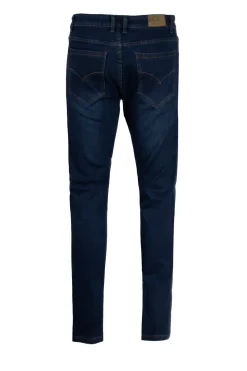 Jeans uomo foderato in pile light wash