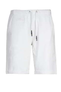 Pantaloncino sportivo in cotone nido d'ape