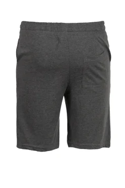 Pantaloncino sportivo in jersey con stampa e lacci in contrasto
