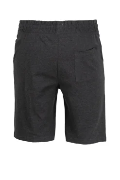Pantaloncino sportivo in jersey con stampa e lacci in contrasto