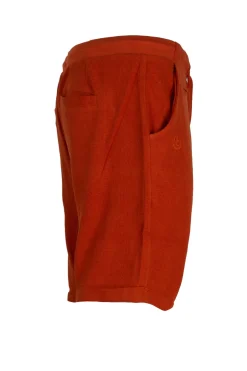 Pantaloncino sportivo in cotone nido d'ape