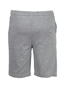 Pantaloncino sportivo in jersey con stampa e lacci in contrasto