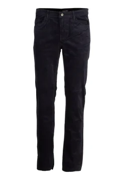 Pantalone 5 tasche in velluto elasticizzato 2000 righe