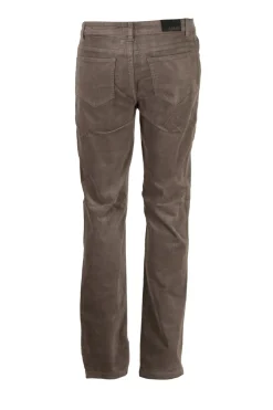 Pantalone 5 tasche in velluto elasticizzato 2000 righe