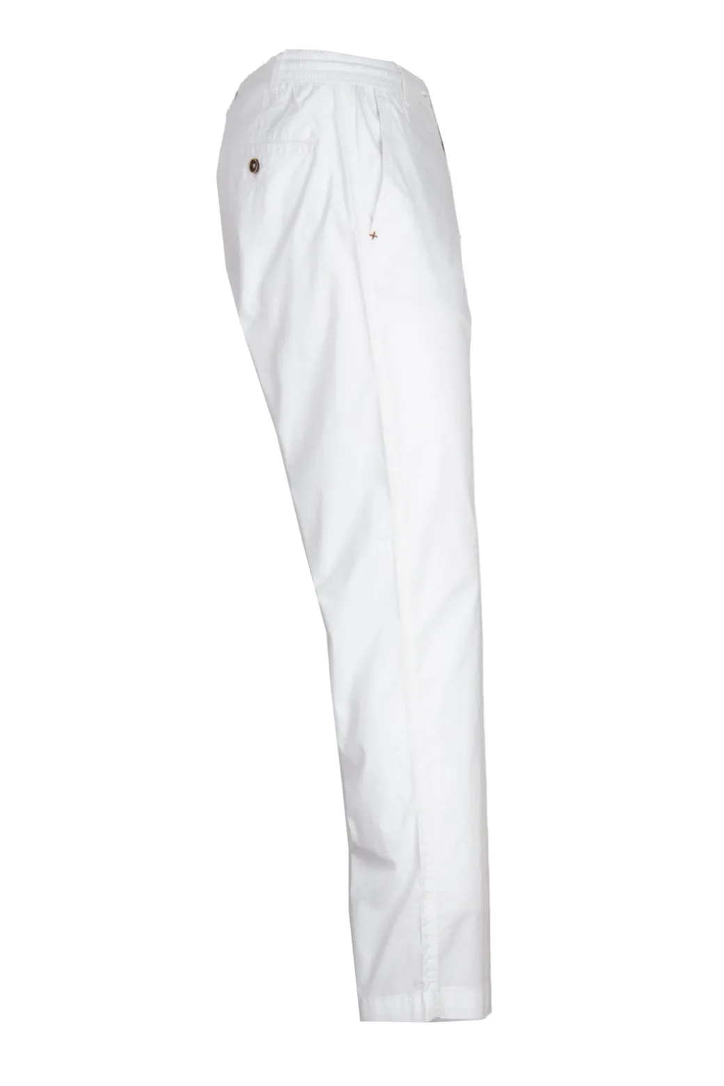 Pantalone chino elasticizzato con coulisse