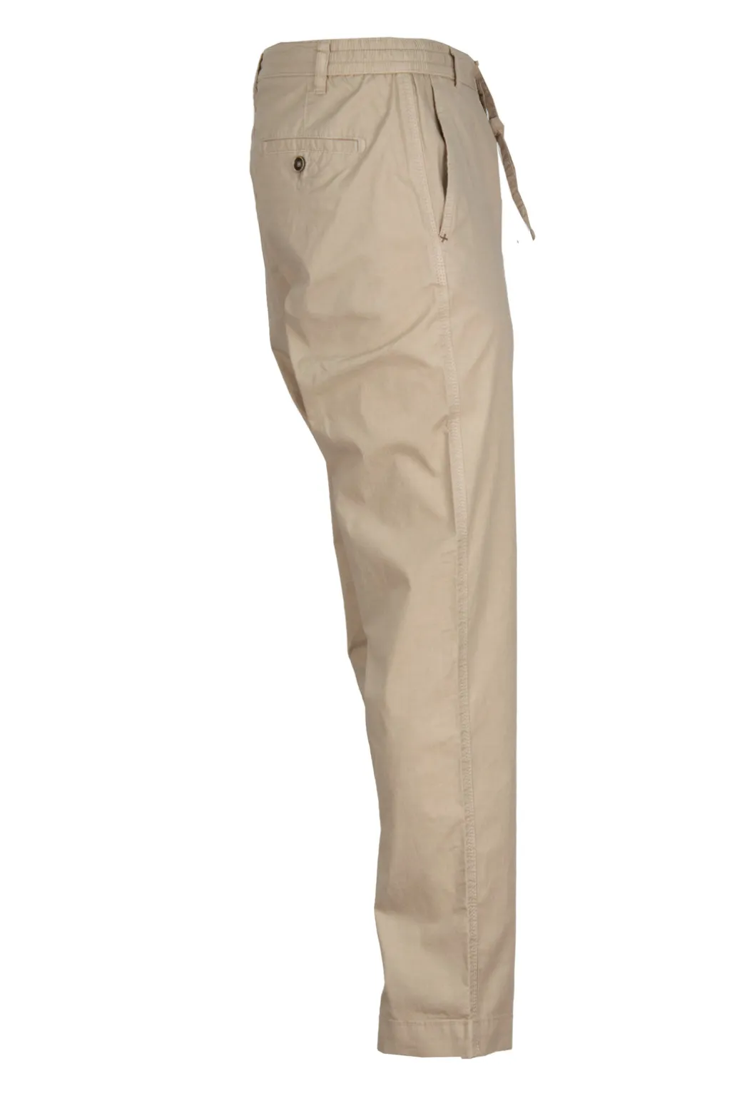 Pantalone chino elasticizzato con coulisse