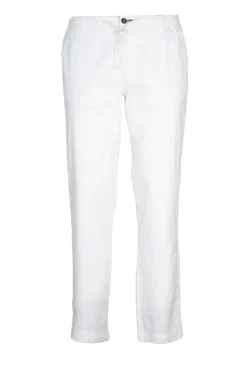 Pantalone chino elasticizzato con coulisse