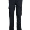 Pantalone modello cargo con interno foderato pile