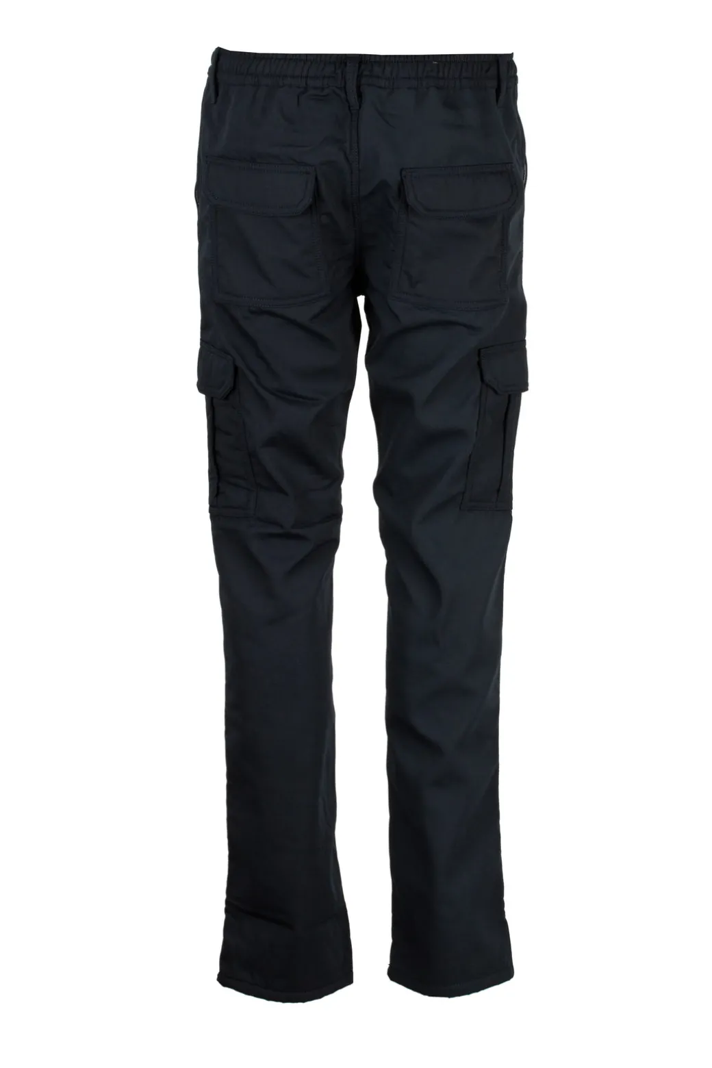 Pantalone modello cargo con interno foderato pile