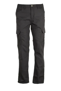 Pantalone modello cargo con interno foderato pile