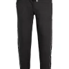 Pantalone sportivo felpato con bande laterali