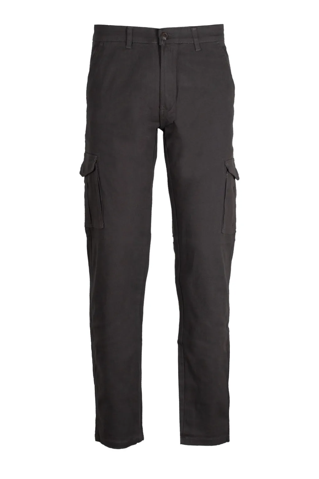 Pantalone tasca america con tasconi in twill elasticizzato