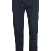 Pantalone tasca america con coulisse in vita