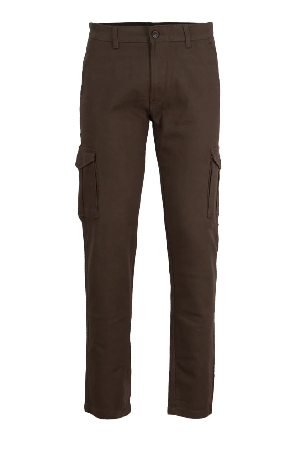 Pantalone tasca america con tasconi in twill elasticizzato