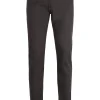 Pantalone tasca america in twill elasticizzato