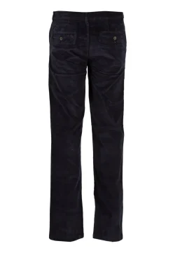 Pantalone tasca america in velluto elasticizzato 2000 righe