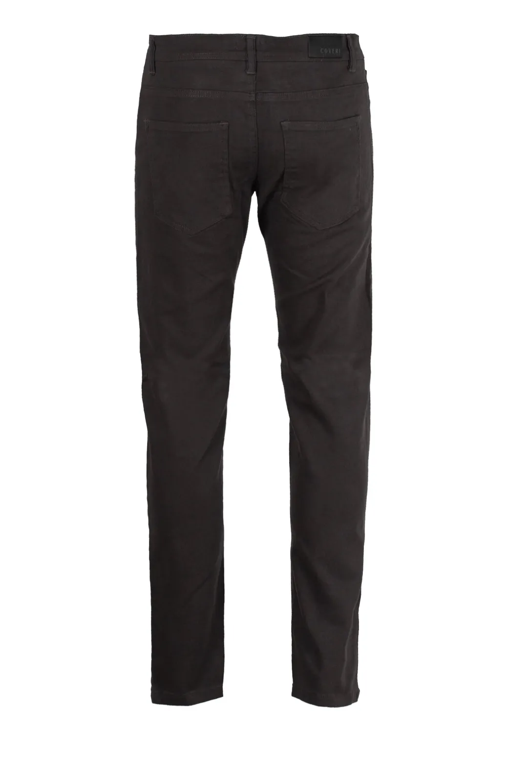Pantalone tasca america in twill elasticizzato