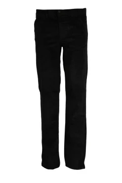 Pantalone tasca america in velluto elasticizzato 2000 righe