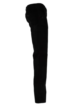 Pantalone tasca america in velluto elasticizzato 2000 righe