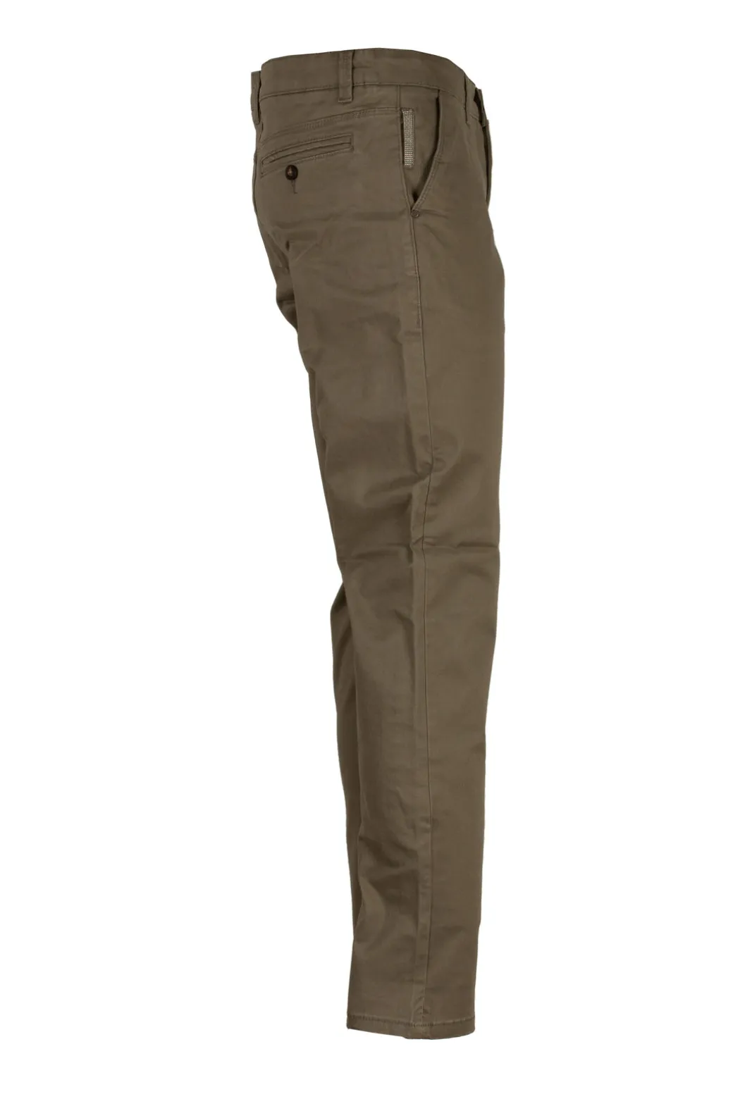 Pantalone tasca america in cotone elasticizzato