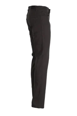 Pantalone tasca america in twill elasticizzato