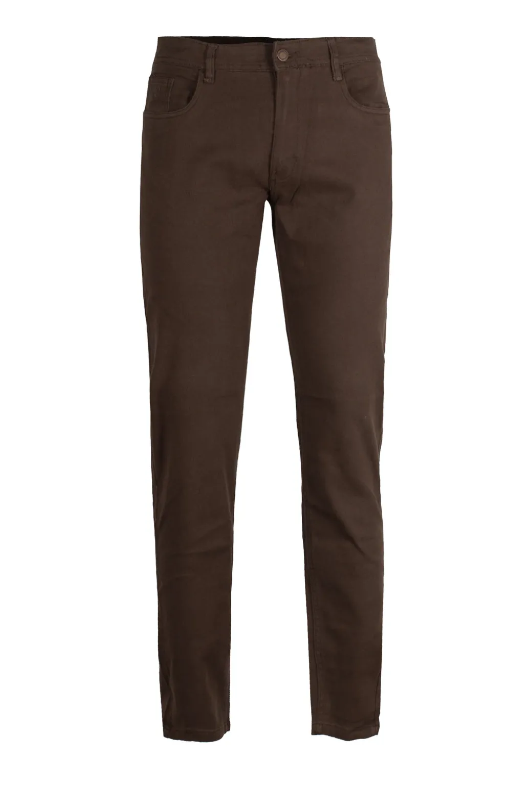 Pantalone tasca america in twill elasticizzato