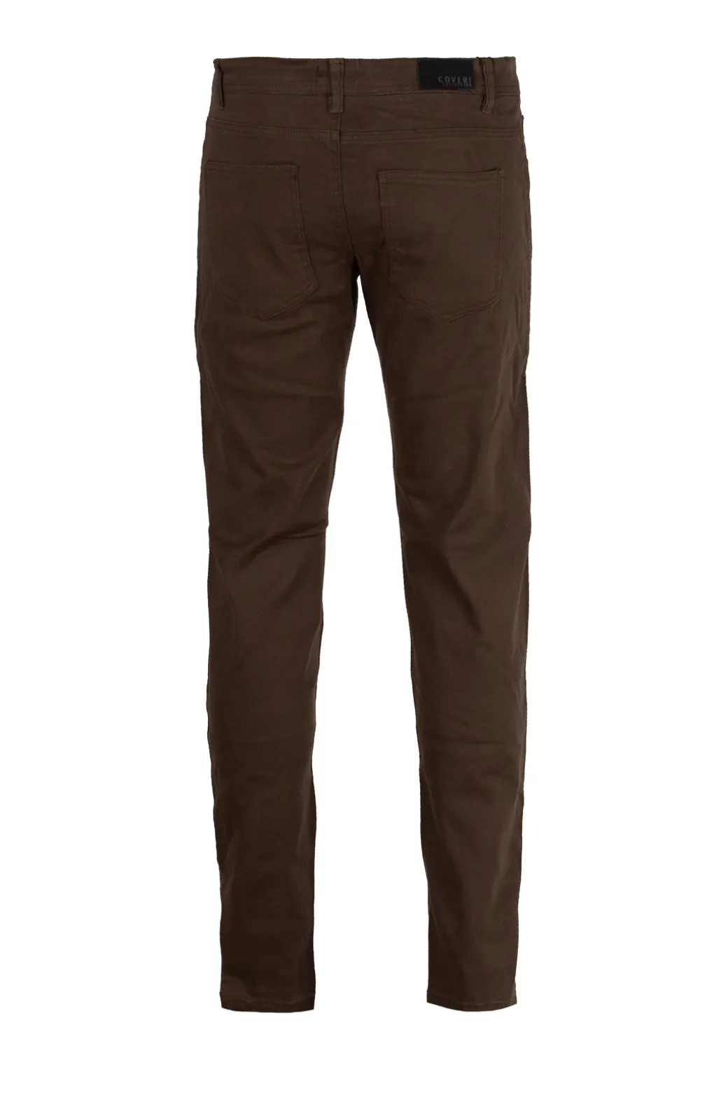 Pantalone tasca america in twill elasticizzato