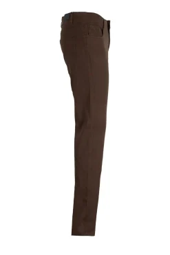 Pantalone tasca america in twill elasticizzato