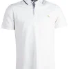 Polo in cotone piquet con stampa sul retro-collo