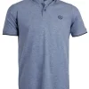 Polo in cotone piquet tinta unita