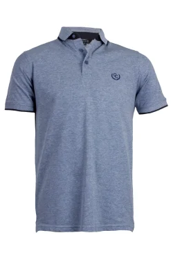 Polo in cotone piquet tinta unita