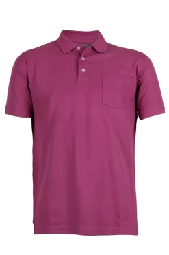 Polo mezza manica con taschino
