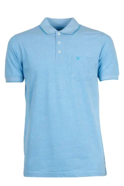 Polo mezza manica con taschino