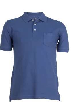 Polo mezza manica con taschino