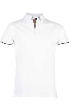 Polo uomo in cotone operato